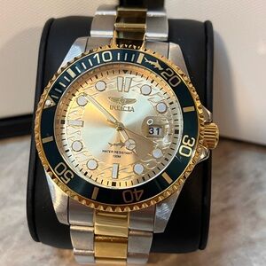 Invicta Pro Diver 30022 Two-Tone Gold Stainless Steel Watch